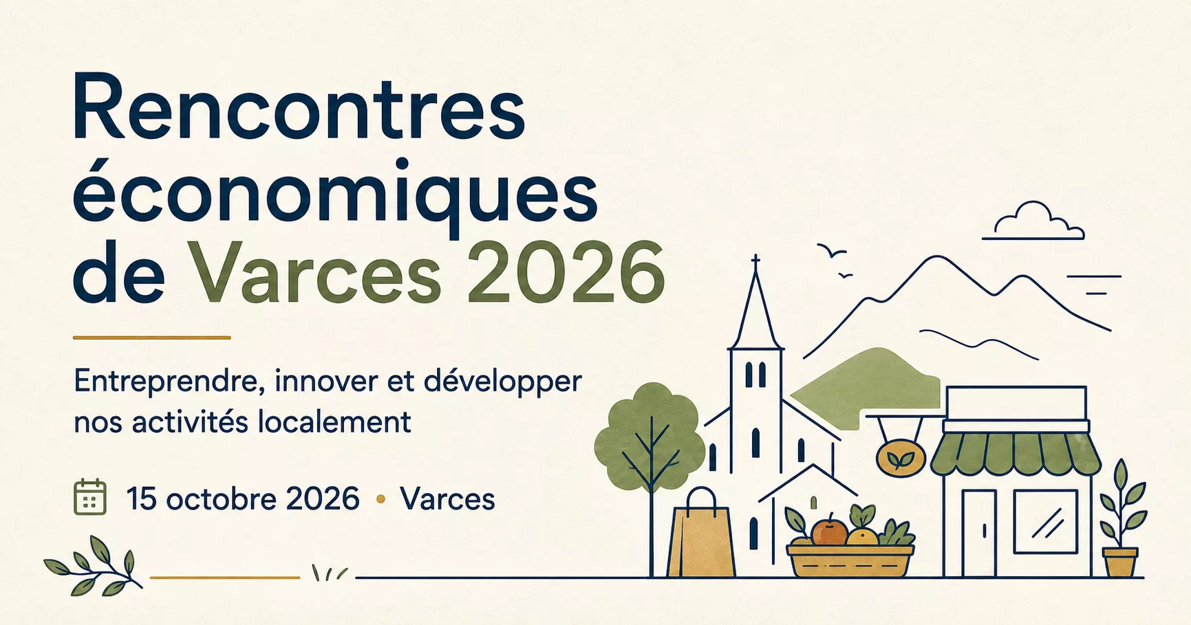 Rencontres économiques de Varces 2026